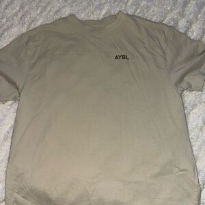 AYBL Women's Cream Short Sleeve Tee